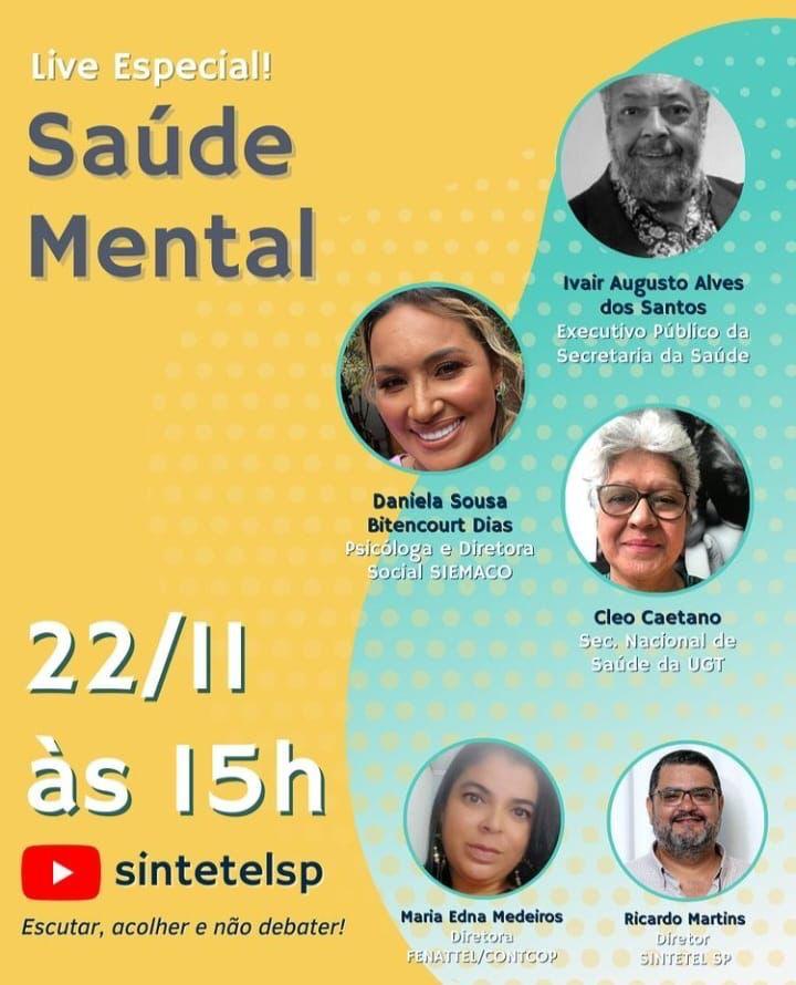 Live especial: Saúde Mental